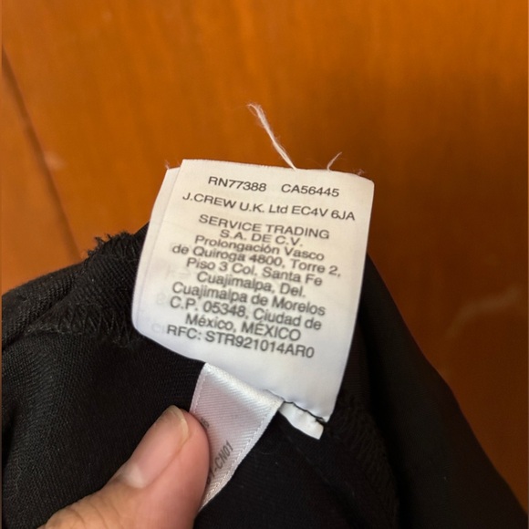 JCrew Slim Trousers in Black - Picture 4 of 4